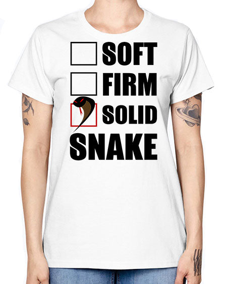 solid snake - snake -  Missy T-Shirt