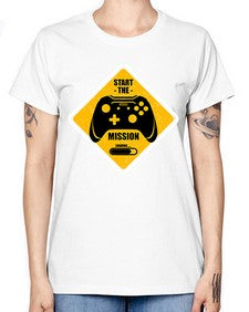 start the mission 152# - video games -  Missy T-Shirt