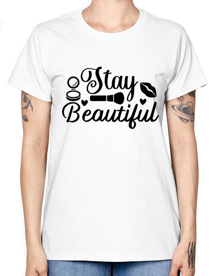 stay beautiful 19# - beauty - fashion -  Missy T-Shirt