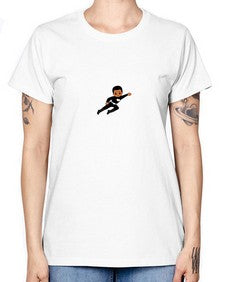 super kid 7# - black boys or men -  Missy T-Shirt
