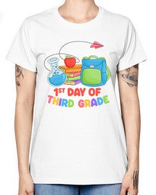 third day of third Grade 945# - third grade -  Missy T-Shirt