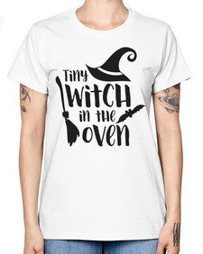 tiny witch in the oven 18# - witch -  Missy T-Shirt