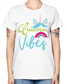 unicorn vibes 508# - unicorn -  Missy T-Shirt