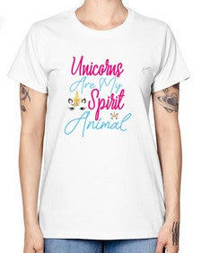 unicorns are my spirit animal 526# - unicorn -  Missy T-Shirt