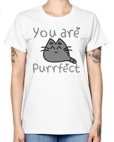 you are purrfect - cats -  Missy T-Shirt