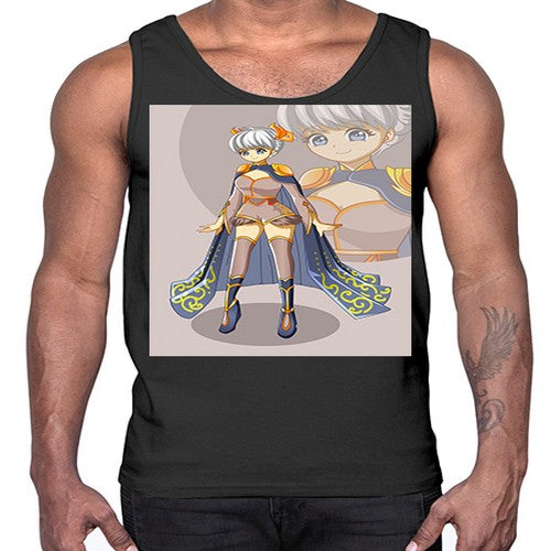 A beautiful girl game 99#- anime- Cotton Tank