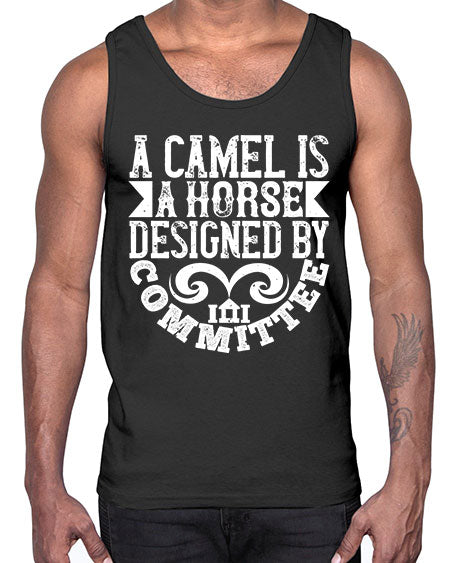 A camel is a horse designed by committee Style 1#- architect- Cotton Tank