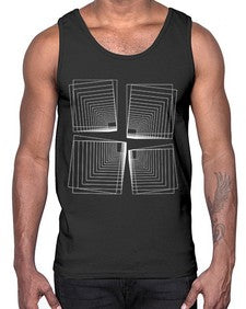 Abstract Shape 203#- art pop art- Cotton Tank