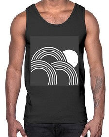 Abstract Shape 213#- art pop art- Cotton Tank