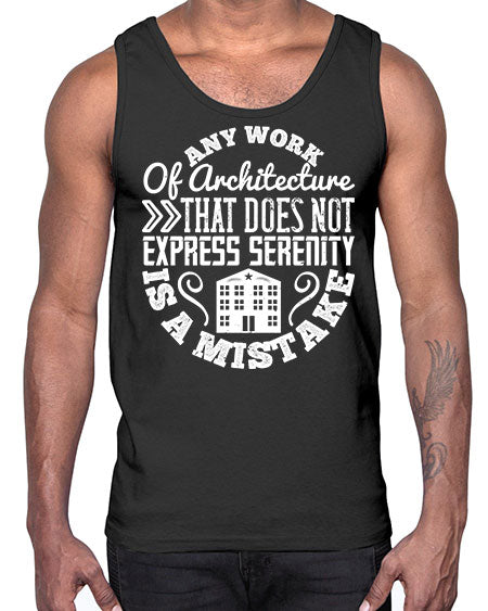 Any work of architecture that does not express serenity is a mistake Style 46#- architect- Cotton Tank