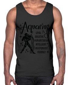 Aquarius 64#- aquarius- Cotton Tank