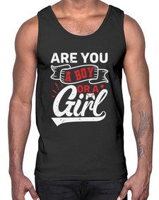 Are you a boy or a girl 2#- video games- Cotton Tank