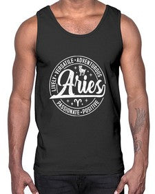 Aries 103#- aries- Cotton Tank