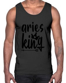 Aries king 108#- aries- Cotton Tank