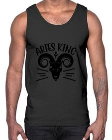 Aries king 109#- aries- Cotton Tank