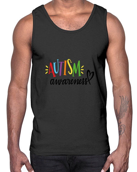 Autism awareness 5442#- autism- Cotton Tank