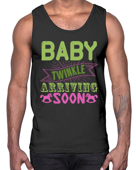 Baby Twinkle arriving soon Style 33#- baby- Cotton Tank