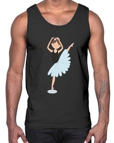 Ballerina 52#- ballet- Cotton Tank