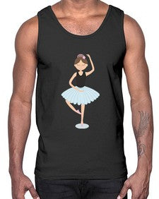 Ballerina 53#- ballet- Cotton Tank