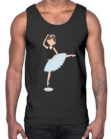 Ballerina 56#- ballet- Cotton Tank