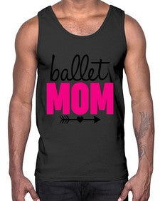 Ballet mom 76#- ballet- Cotton Tank