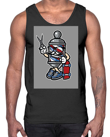 Barber Skater589#- barber- Cotton Tank