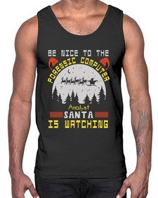 Be nice to the forensic computer analyst 32#- computer- Cotton Tank