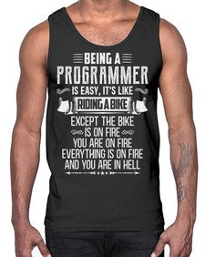 Being a Programmer 4#- computer- Cotton Tank