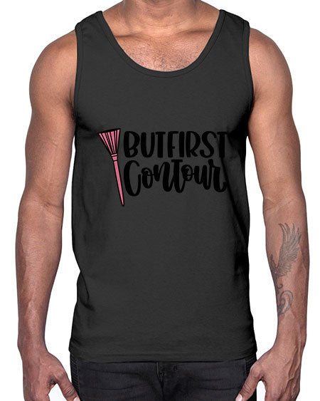 But First Contour Style 120#-makeup Cotton Tank