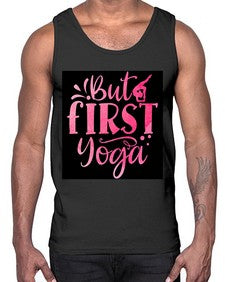 But First Yoga  188#- yoga- Cotton Tank