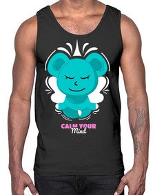 Calm Your Mind 189#- yoga- Cotton Tank
