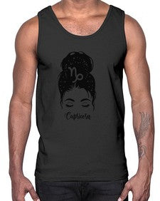 Capricorn Woman- capricorn- Cotton Tank