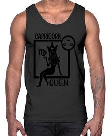 Capricorn queen 194#- capricorn- Cotton Tank
