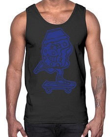 Cookies skating 75#- cartoon food- Cotton Tank
