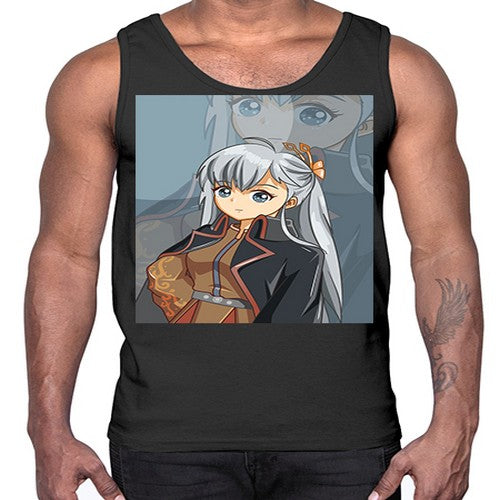 Cute princess game 65#- anime- Cotton Tank