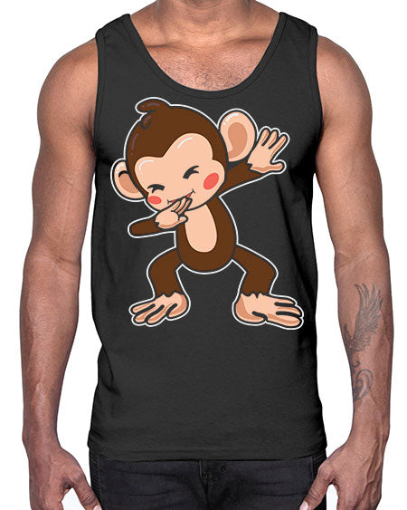 Dabbing Money 5#- monkey- Cotton Tank