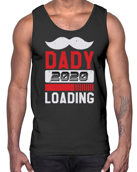 Dady Loading Style 70#- baby shower- Cotton Tank