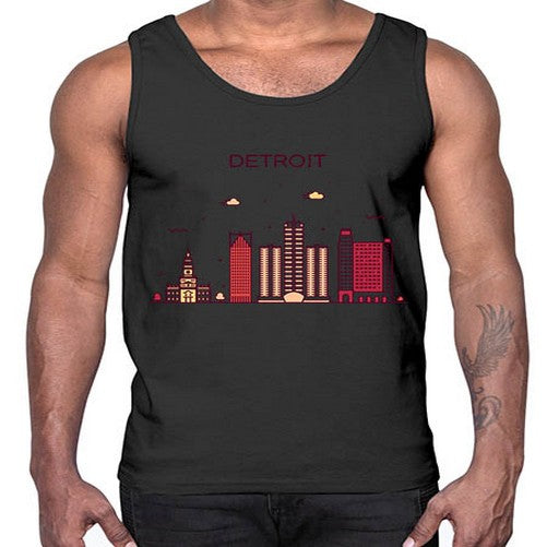 DetroitMI 665#- cities- Cotton Tank