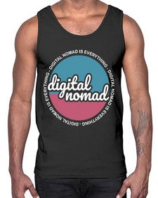 Digital Nomad is Everything 21#- internet- Cotton Tank