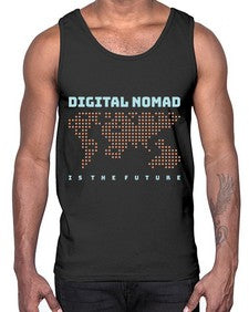 Digital Nomad is the Future 19#- internet- Cotton Tank