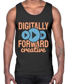 Digitally Forward Creative 17#- internet- Cotton Tank