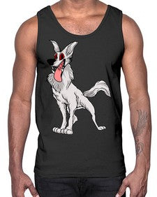 dog 109#- dogs- Cotton Tank