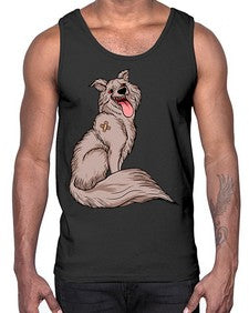 dog 98#- dogs- Cotton Tank