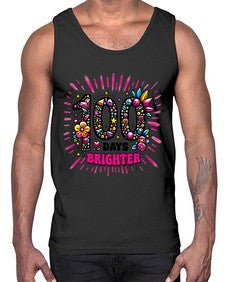 Easy one hundred Days of School 44#- one hundred days- Cotton Tank