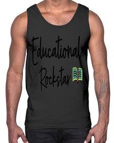 Educational Rockstar 46#- teacher- Cotton Tank