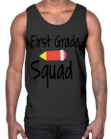 First Grade Squad 154#- first grade- Cotton Tank