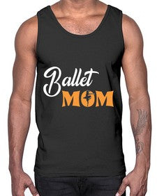 Fitted dance mom ballet svg ballet 126#- ballet- Cotton Tank