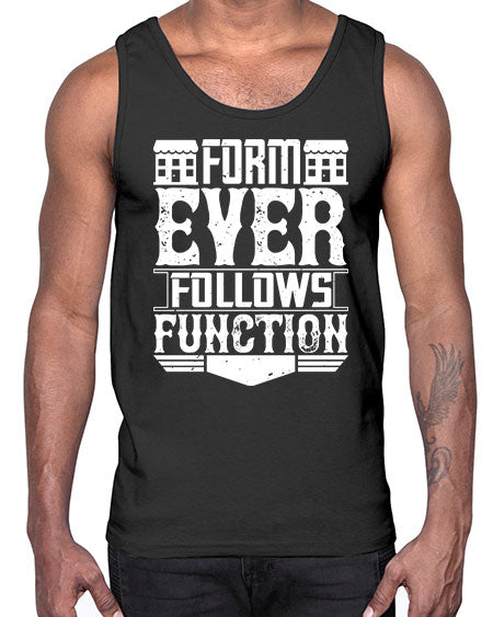 Form ever follows function Style 163#- architect- Cotton Tank
