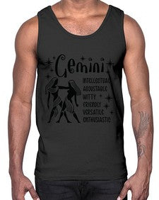 Gemini 217#- gemini- Cotton Tank