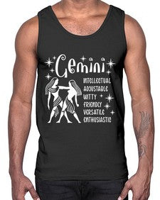 Gemini 221#- gemini- Cotton Tank